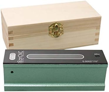 Accusize Industrial Tools 6 inch Professional Master Precision Level in Fitted Box, Accuracy 0.0002''/10'', S908-C606