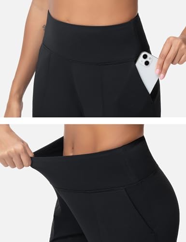 THE GYM PEOPLE Women's Workout Joggers Pants Lightweight Lounge Leggings