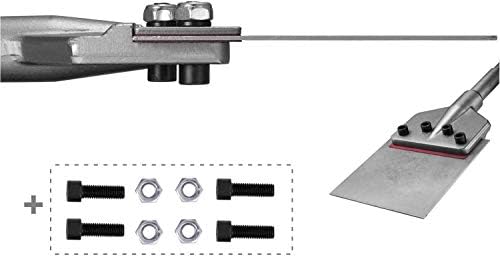 Firecore SDS Max Floor Scraper, 6" x 25" Thinset Removal Chisel Bit FS18625