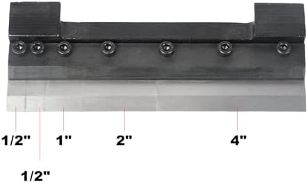 KAKA INDUSTRIAL Vise Mount Metal Brake Bender,8-Inch(200mm) Magnetic Vise for 14Ga. (2mm) Steel & 1/8" Aluminum, Quick-Release for DIY Metalworking & Small Box Fabrication BDS-8 (Pack of 4)