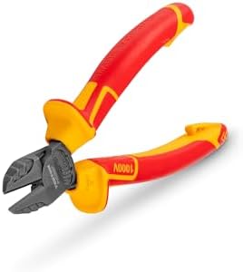TEKTON 7 Inch Insulated Diagonal Cutting Pliers | PVC00007