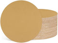 50Pcs Sanding Discs 8-7/8In 320Grit Hook and Loop Sandpapers Yellow
