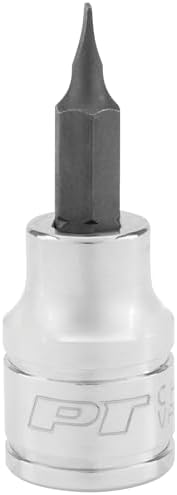 Performance Tool W38860 8-Piece 3/8 in. Drive Screwdriver Bit Socket Set | Automotive SAE slotted and Phillips S2 steel bits. Chrome vanadium sockets. Includes steel socket clip rail