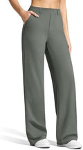 G4Free EverGoing Women's Wide Leg Dress Pants with Pockets Belt Loops