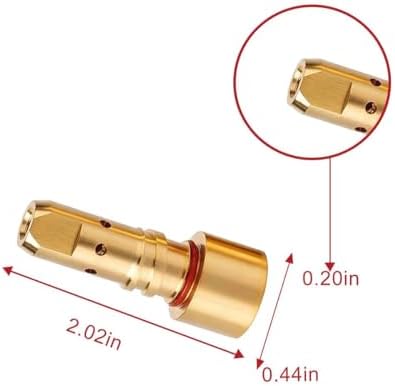 5-PK Gas Diffuser KP2746-1 For Lincoln Magnum PRO 200L 250L 300L 200A/250A/350A part MIG Welding Gun parts
