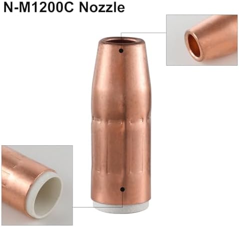 MIG Welding Nozzle N-M1200C for Miller MDX-250 5-PK