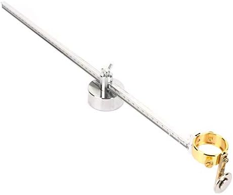 Plasma Circle Cutting Guide, Adjustable Magnetic Round Cutter Attachment for Metal Fabrication P80 Torch Thickened Alloy 10 to 100cm 39.3 Inch
