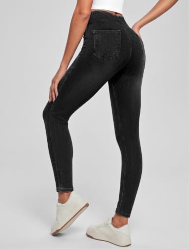 FireSwan Stretchy Jeggings for Women High Waisted Pull On Skinny Jeans