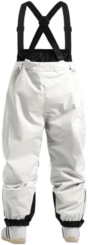 GSOU SNOW Mens Womens Snowboard Pants-Baggy Ski Snow Bibs
