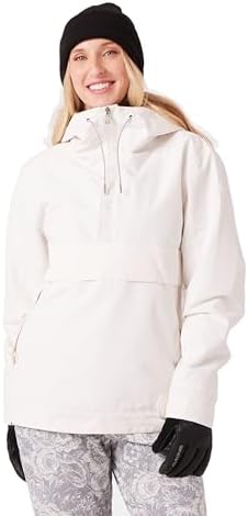 Roxy Women's Shelter Snowboard Jacket – 10k Waterproof Insulated Ski Jacket, Pfas-free, Hydrosmart Collar