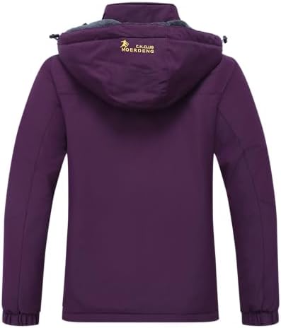 MOERDENG Women's Ski Jacket Warm Winter Coat Snowboarding Jacket