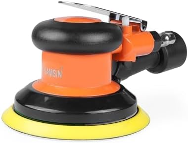 Pneumatic Random Orbital Sander 5" Air Palm Sander, Orbit 11000 RPM