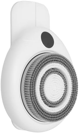 Electric Back Scrubber for Shower - Electric Shower Scrubber Wall-Mounted Body Brush with Replaceable Heads Spin Scrubber for Back Cleansing with 3 Modes & 7.09" Brush Disc for Bathroom Home Spa IPX5