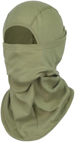 BOCOMAL FR Balaclava with Face Mask Flame Resistant 5.5oz Lightweight 100%C