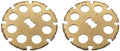 Pack of 2 EZ544 1-1/2" Carbide Wood Cutting Whee Fits 4000, 400, 398, 395, 300, 285, 275, 200, 100, 8200 ﻿Rotary Tool Replacement Part New for Dremel
