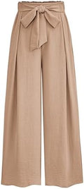 PRETTYGARDEN Women's Palazzo Wide Leg Work Dress Pants