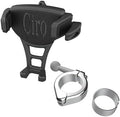 CIRO Constrictor™ with Aluminum BAR CLAMP Mount (Chrome, 1-1/8" - 1-1/4")