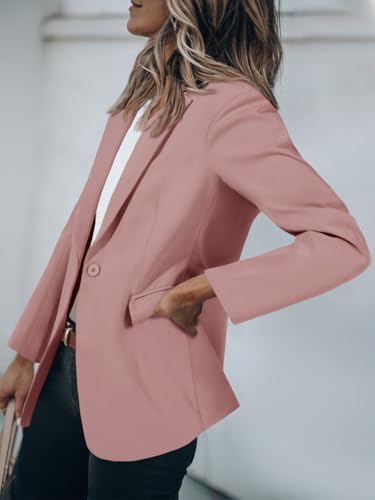 Cicy Bell Womens Casual Blazers Long Sleeve Work Office Suit Jackets Blazer