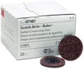 3M 07481, 2 inch, Maroon, Scotch-Brite Surface Conditioning Disc
