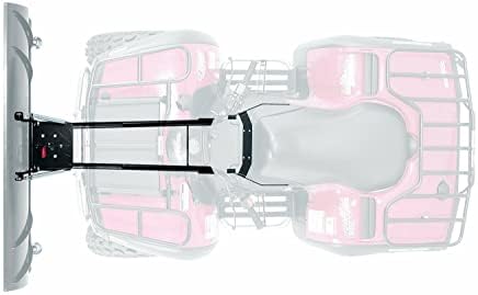 WARN 37852 Powersports ATV Center Kit Snow Plow Mount , Black