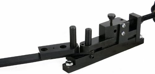 Manual Mini Universal Bending Machine Bench or Vise Mount Metal Bender Forms Wire Flat Metal and Tubing into Brackets Hooks and Coils Hardened Steel Construction