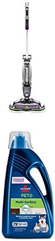 Bissell SpinWave Cordless PET + 80oz Multi Surface Pet Formula