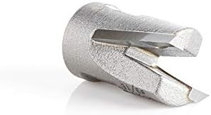 Amana Tool - (55279) Carbide Tipped Mortising Screw Down Shear Cutter 9/16 Dia x 9/16" x 1/4-28 Thread