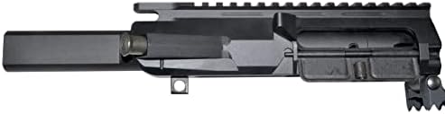 Action Rod with One-Piece Aluminum Construction and Steel Contact Design and Locking Mechanism for Standard Smithing and Assembly (Black)