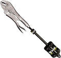 PRO MAXX PlierPull 17/16” Locking Plier Threaded Adapter Connects Your Vise Grip to Included 11" Slide Hammer Pulling Power For Auto Body Repairs, Popping Cotter Pins, Bushings Seals More ProMAXX Tool