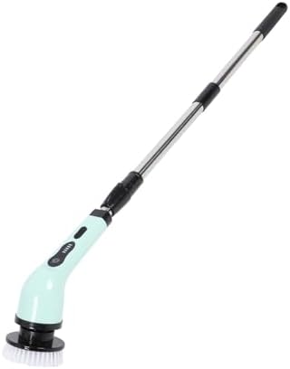 Luocute Electric Spin Scrubber, Waterproofing Cordless Cleanings Brush Scrubber for Home, 9 Replaceable Brush Heads for Bathroom Shower Bathtub Glass Car for Bathtub Window