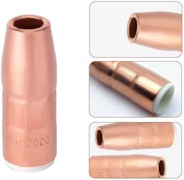 Nozzle For N-M1200C 1/2" Flush AccuLock MDX Fits Miller MDX-250 MDX250 EZ-Select MIG Welding Guns Part 5-PK