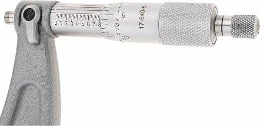 SPI 17-649-5 Calibrated Mechanical Outside Micrometer: 9" to 10 inch Range