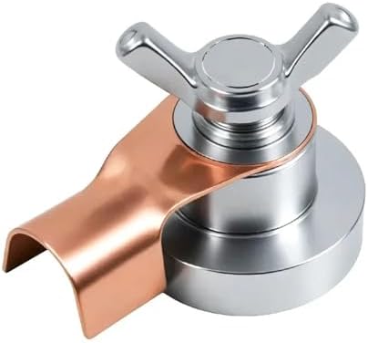 Welded Grounding Device Powerful Copper Electrode Welding Fixing Clamps Single Head Support 1Pcs(28mmX17mm)