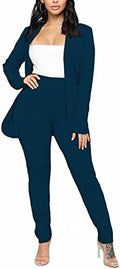 Aro Lora Pant Suits for Women Dressy Casual 2 Piece Outfits