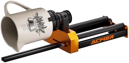 ACMER M4 Laser Rotary Roller for P3, P1 & Most Laser Engravers