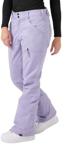Roxy Women's Nadia Ski Pant – 10K Waterproof, Insulated, PFAS-Free, Adjustable Waist & Snow Gaiters