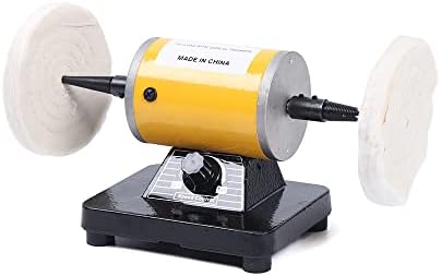 Jewelry Polishers - Adjustable Variable Speed Bench Grinder Polishing and Polishing Machine Kits, Dental Buffers and Lathes - Bench Lathe Polishers, Bench Grinders Jewelry Making Polishers