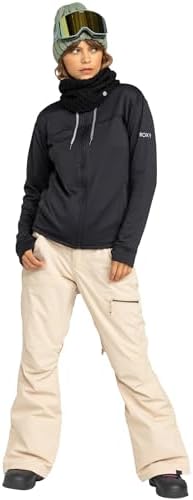 Roxy Women's Nadia Ski Pant – 10K Waterproof, Insulated, PFAS-Free, Adjustable Waist & Snow Gaiters