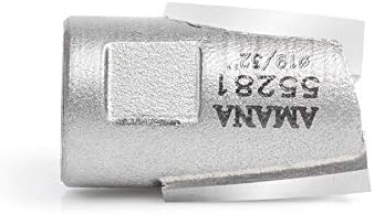 Amana Tool 55281 Carbide Tipped Mortising Screw Down Shear Cutter 19/32 D x 9/16 CH x 1/4-28 Thread