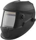 VEVOR Welding Helmet Auto Darkening, 3.94" x 3.15" True Color Welding Hood, Solar-Powered Welder Mask 4 Arc Sensors, Wide Shade 4/5-9/9-13 for TIG MIG Weld Cutting Grinding Application - METIS Series