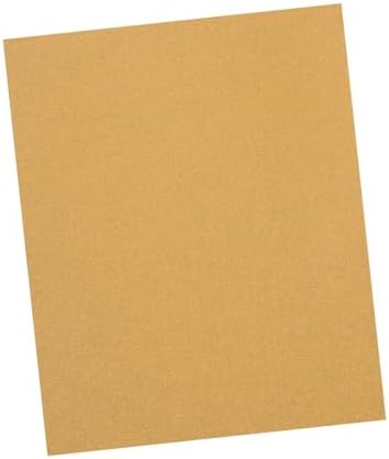 1 Pcs 150 Grit Sandpaper 9 x 11 Inch Sand Paper Alumina Gold
