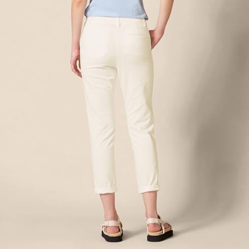 Amazon Essentials Women's Mid-Rise Slim-Fit Stretch Cropped Capri Pants (Available in Plus Size)