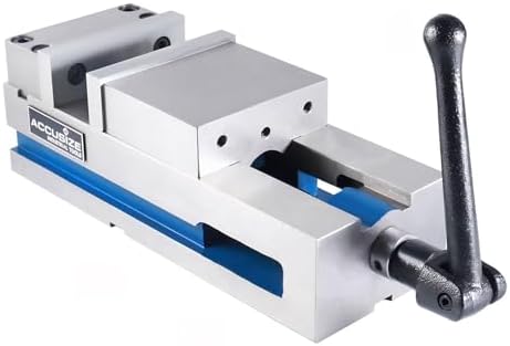 Accusize Super-Lock Precision C.N.C. Machine Vise, 4 in, FA23-5204