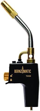Bernzomatic TS4000 Trigger Start Torch 361524 (TS4000 Torch + 3 Pack Map Pro Gas)