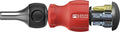 PB Swiss Tools PB-8453 R-30 Insider Stubby Ratchet - Pocket Tool with bit magazine and 6 PrecisionBits C6 - Swiss Made