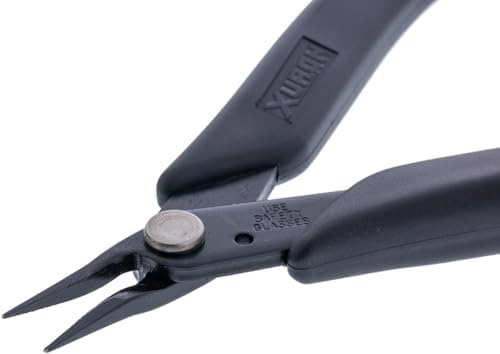 Grounded Pliers - Xuron® Small Tweezer Nose® - Black Handles