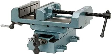 Wilton Cross-Slide Drill Press Vise, 8" Jaw Width & Max Opening, 2" Jaw Depth (Model CS8)