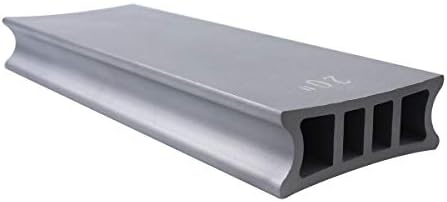 Guyker Two-Way Radius Sanding Block for Fret Leveling Fingerboard - Aluminum Sanding Beam Luthier Tool for Guitar & Bass Repair & Maintenance CNC Machined (1 Piece, Radius 9.5” + 20”)