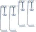 4 Pieces Brick Clamps Holder,Galvanized Steel,Workholding Devices, Steel Plate Clamp Brick Clamping Clips,for Carpenters, length 20cm