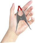 Ipetboom 10pcs Thickened A-shaped Woodworking Clamps Heavy-duty Spring Carpentry Clips 6-inch Metal Workholding Devices for Wood and Stone Fixing